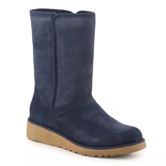 Ugg Amie Wedge- Navy - Picture 1 of 6